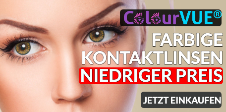 UV Glow coloured contact lenses